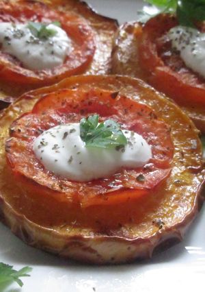 Una foto de Tartitas de calabaza