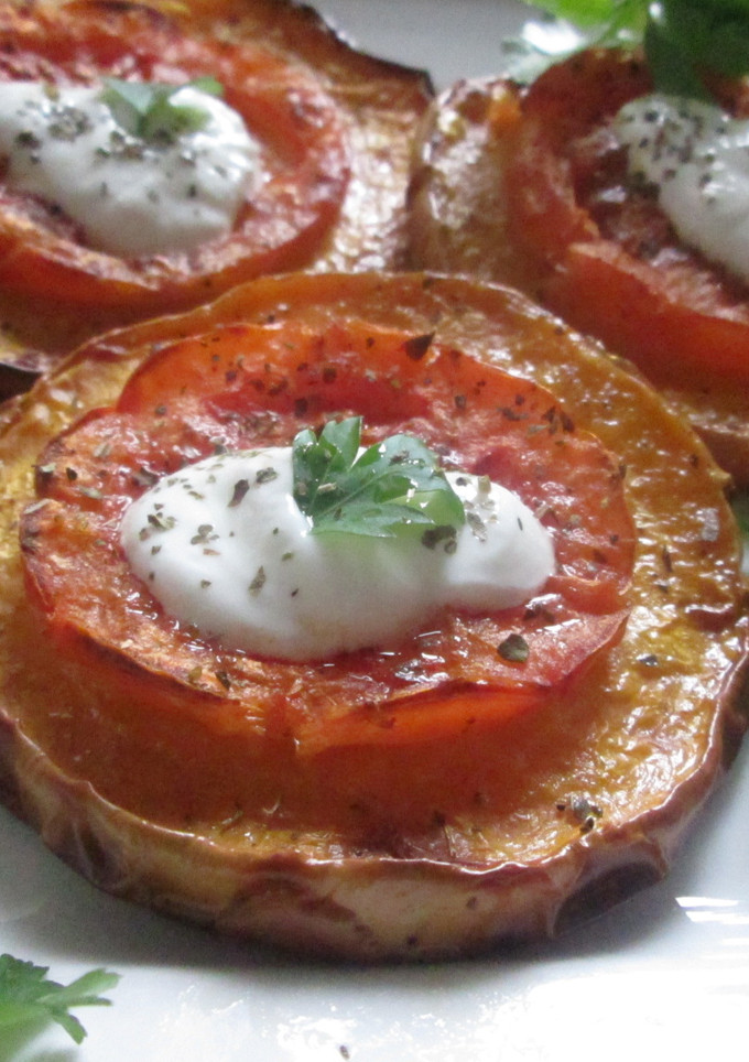 Una foto de Tartitas de calabaza