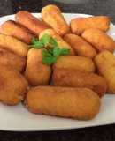 Homemade Chicken and Ham Croquettes