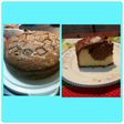 Torta marmolada con trozos de chocolate