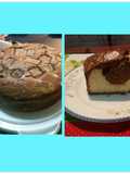 Torta marmolada con trozos de chocolate
