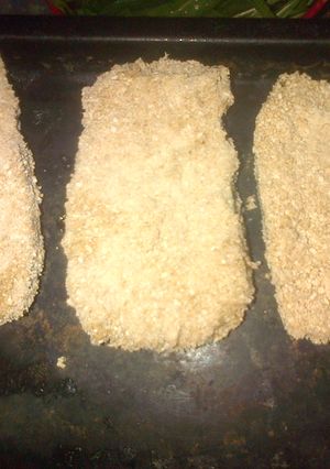 Una foto de Milanesas de berenjenas