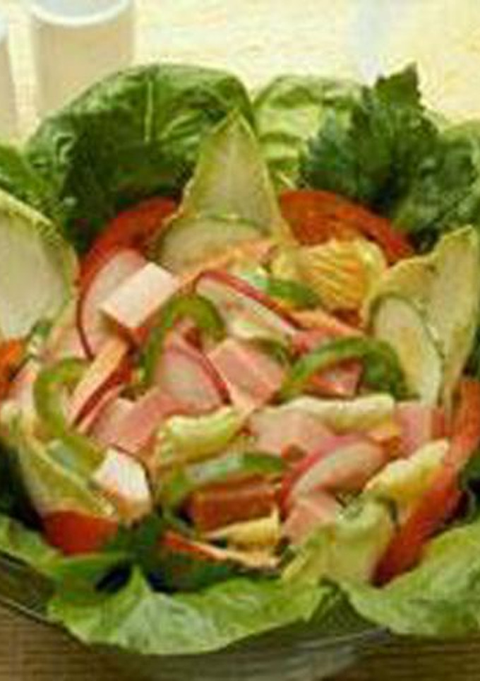 Una foto de Ensalada crujiente