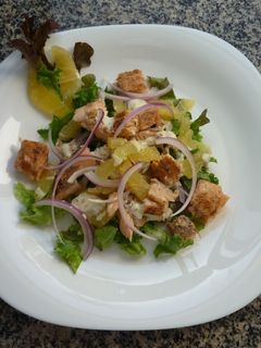 Una foto de Ensalada de salmón (Winnyver)