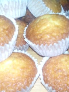 Una foto de Magdalenas de coco