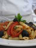 Ensalada mediterránea con pasta