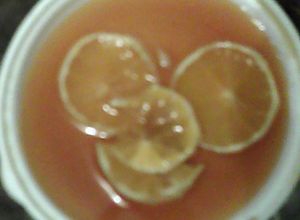 Una foto de Naranjas confitadas