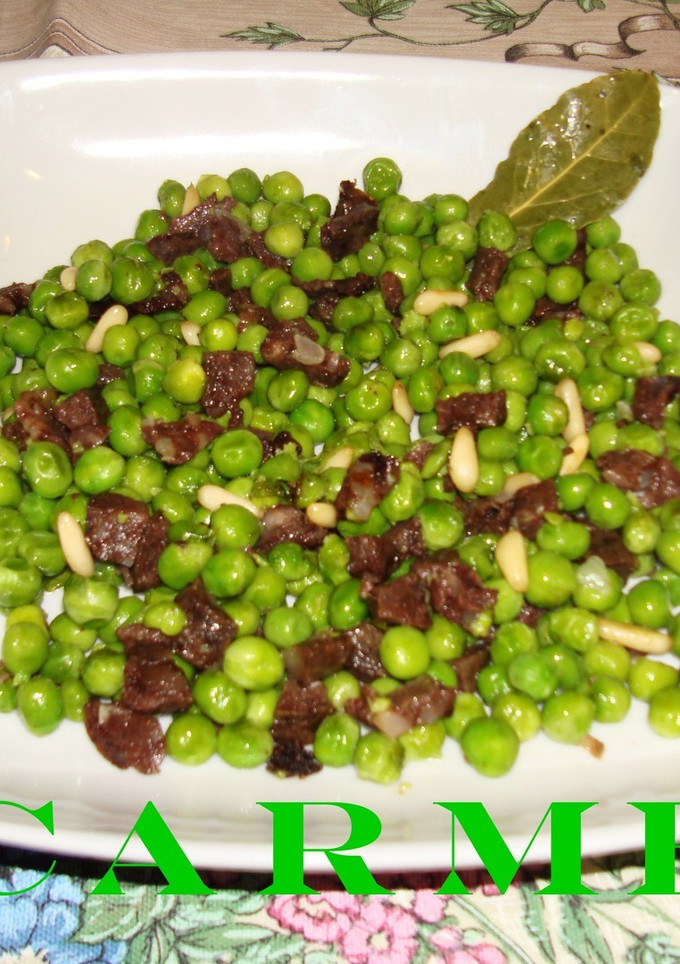 Una foto de Guisantes negros