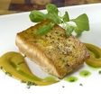 Salmón con miel