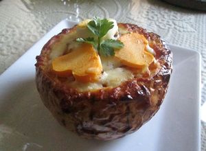 Foto principal de Calabaza rellena de pollo para dos