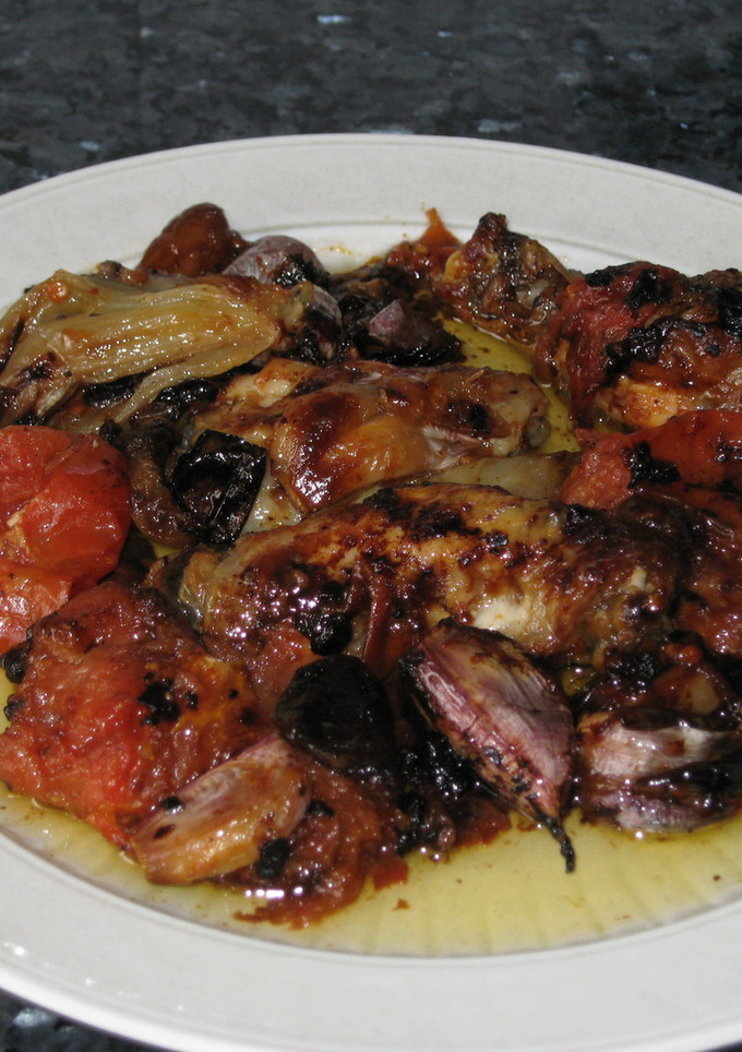 Una foto de Pollo a la Catalana