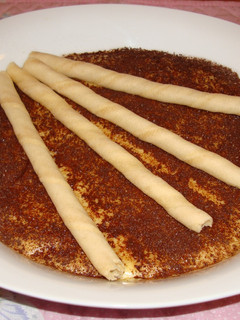 Una foto de Natillas con galletas