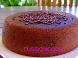 Bizcocho de chocolate (FussionCook)