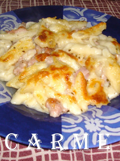 Una foto de Macarrones con bechamel (Carme)