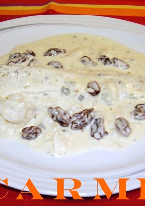 Una foto de Bacalao al roquefort (Carme)