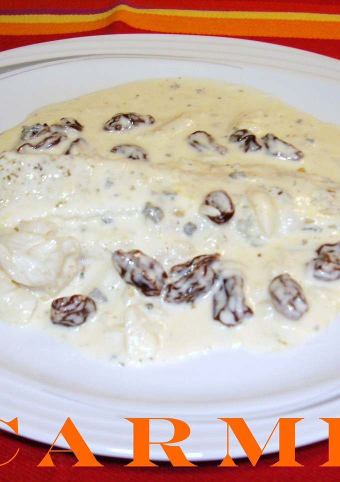 Una foto de Bacalao al roquefort (Carme)