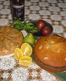 Tarta de naranja sin huevo