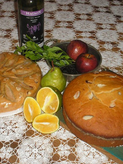 Una foto de Tarta de naranja sin huevo