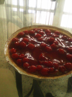 Una foto de Tarta de queso y nutella