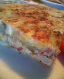 Tortilla de Verduras y Bacon