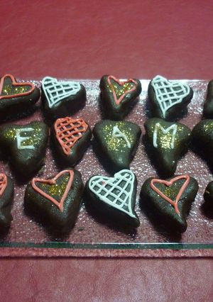 Una foto de Corazones de San Valentín caseros