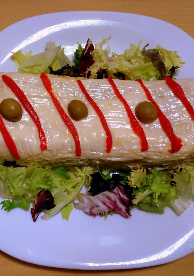 Una foto de Pastel de champiñones y atún