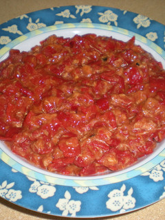 Una foto de Ensaladilla de pimientos