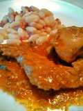 Conejo a la catalana con cognac
