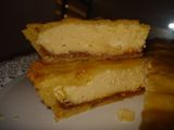 Tarta de ricota y ralladura de limón