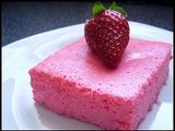 Bavarois de frutilla