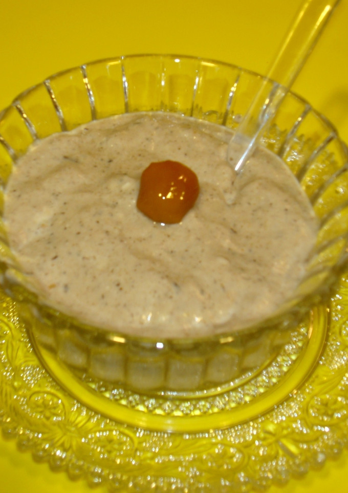 Una foto de Salsa de champiñones con crema de leche