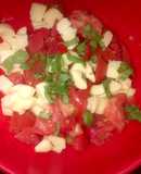 Ensaladita caprese fresca