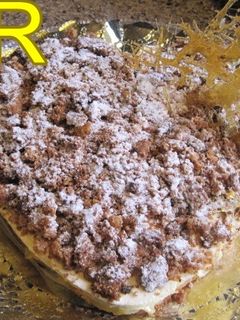 Una foto de Tarta crujiente de manzana
