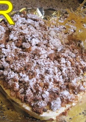 Una foto de Tarta crujiente de manzana