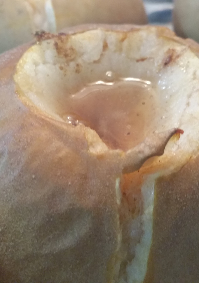 Una foto de Manzanas asadas light