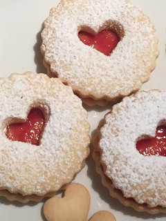 Una foto de Galletas de San Valentín sin gluten