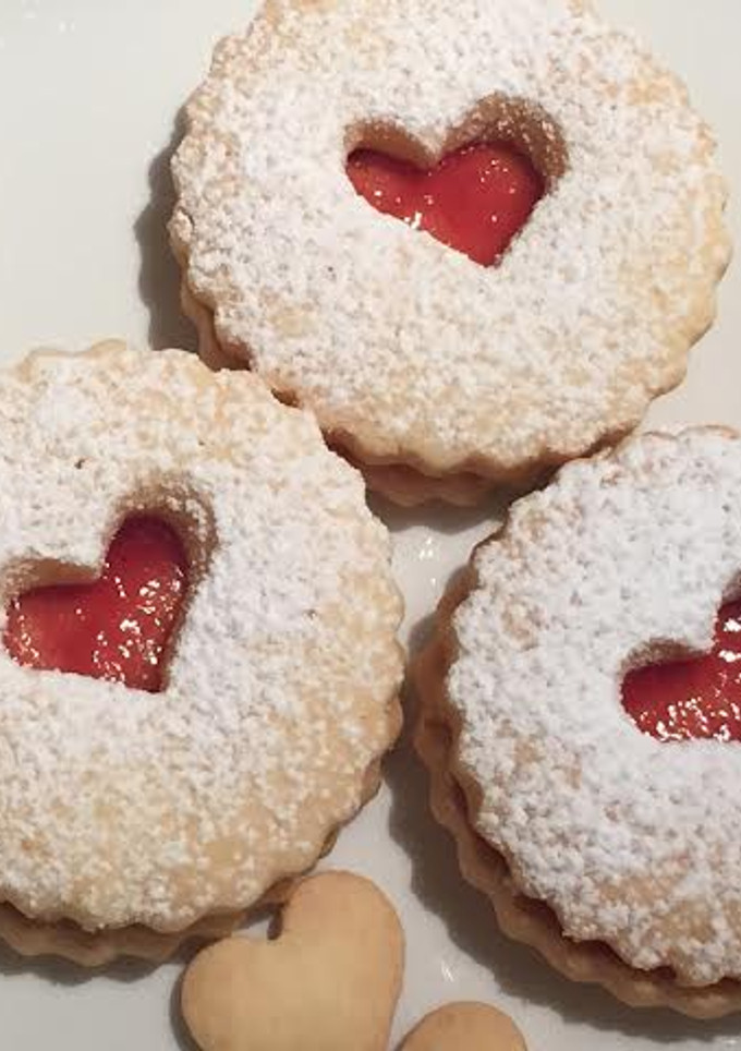Una foto de Galletas de San Valentín sin gluten