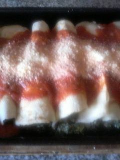 Una foto de Canelones de verdura y ricota fácil