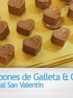 Una foto de Bombones de galleta y cacahuete