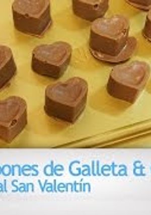 Una foto de Bombones de galleta y cacahuete