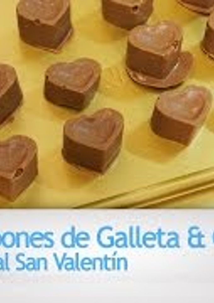 Una foto de Bombones de galleta y cacahuete