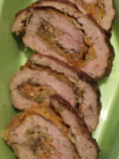 Una foto de Rollo de carne molida en olla express