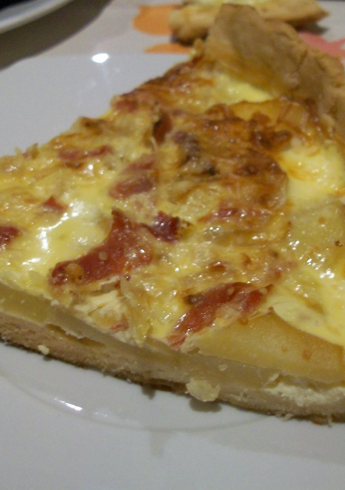 Una foto de Quiche mediterraneo