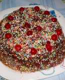 Tarta de cumpleaños sin gluten