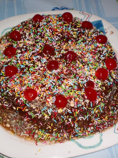 Una foto de Tarta de cumpleaños sin gluten