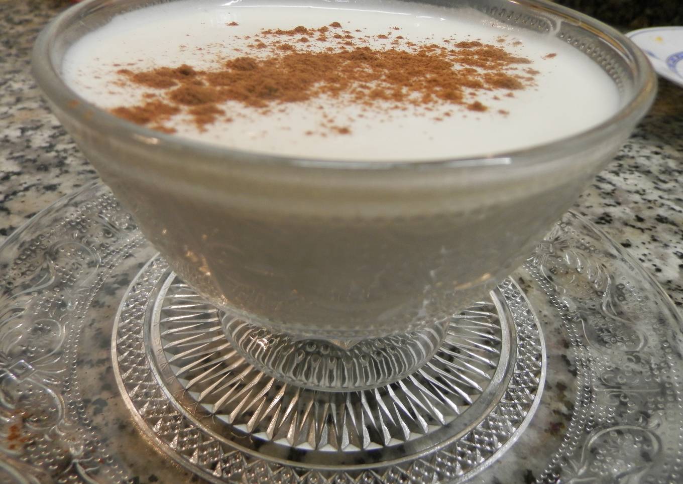 Mousse de arroz con leche