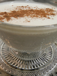 Una foto de Mousse de arroz con leche