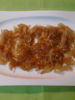 Una foto de Cebolla caramelizada al Pedro Ximénez
