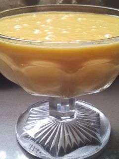 Una foto de Mousse de mango
