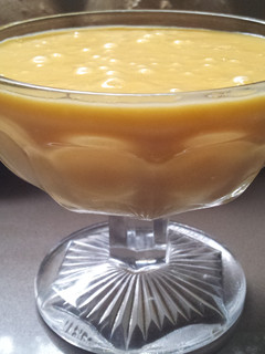Una foto de Mousse de mango